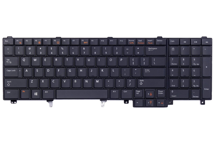 Klawiatura DELL E6520 E6530 E5520 Podświetlana LED