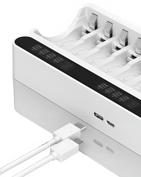 Ładowarka do Akumulatorów 12-kanałowa VariCore VC12+ do AA AAA Ni-MH Ni-CD