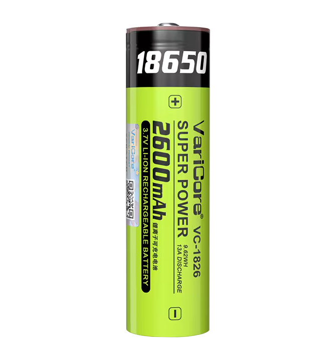 Akumulator bateria ogniwo VariCore VC-1826 Plus 18650 Li-ion 3.7V 2600mAh