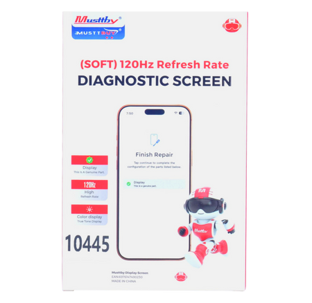 Wyświetlacz do Apple iPhone 16 Pro 120Hz z taśmą Light Sensor Diagnostic