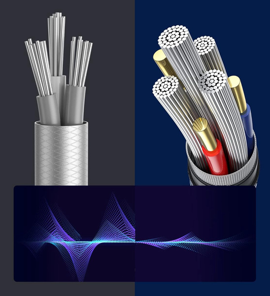 Kabel Przewód JSAUX Audio HQ 2x RCA MINI JACK 3,5mm Cinch Stereo 2m