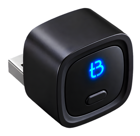 Bezprzewodowy Adapter TB NANO USB-A BT 5.4 WiFi dla Apple CarPlay Android Auto
