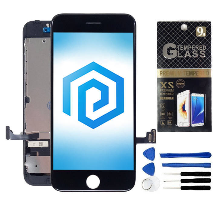 Wyświetlacz PREMIUM do Apple iPhone 7 CZARNY (BLACK)