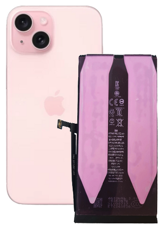 Bateria do Apple iPhone 15 Plus 4650mAh A3094 A2847 A3093 BEZ KOMUNIKATU