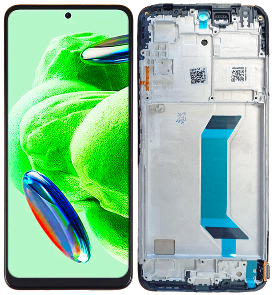 Wyświetlacz LCD + ekran dotykowy Xiaomi Redmi Note 12 5G OLED Ramka czarna