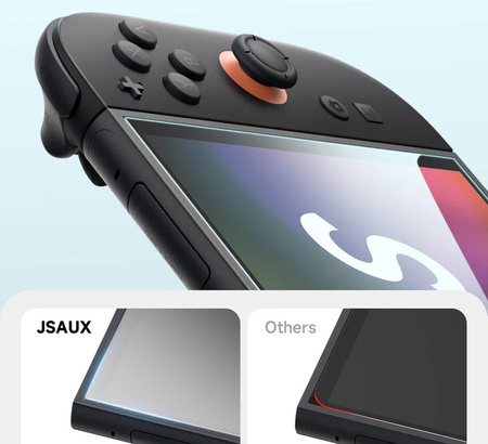Szkło hartowane ochronne anty-odblaskowe 9H JSAUX 2szt do NINTENDO SWITCH 2