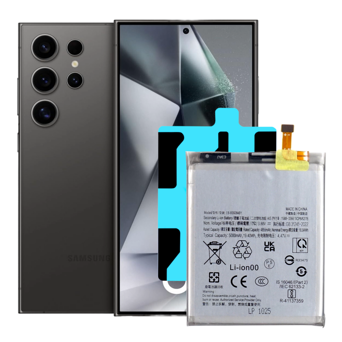 Bateria Akumulator do Samsung Galaxy S24 Ultra EB-BS928ABY 4855 mAh + Taśma