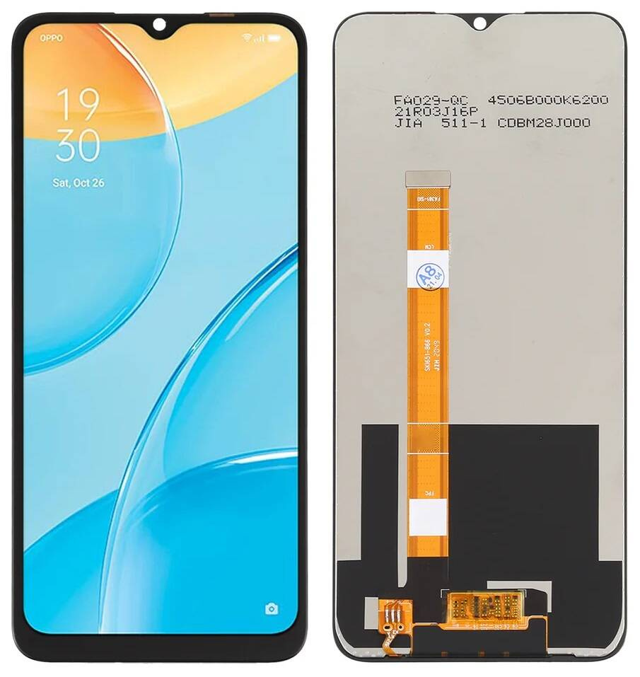 Oryginalny wyświetlacz LCD + ekran dotykowy Oppo A15 CPH2185 A15s CPH2179 (Regenerowany)