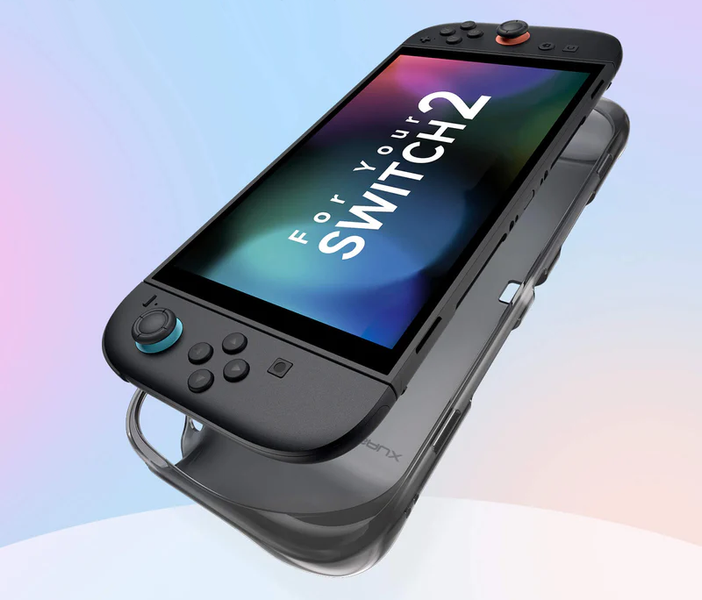 Etui ochronne TPU Czarna Nakładka Case JSAUX do konsoli Nintendo Switch 2