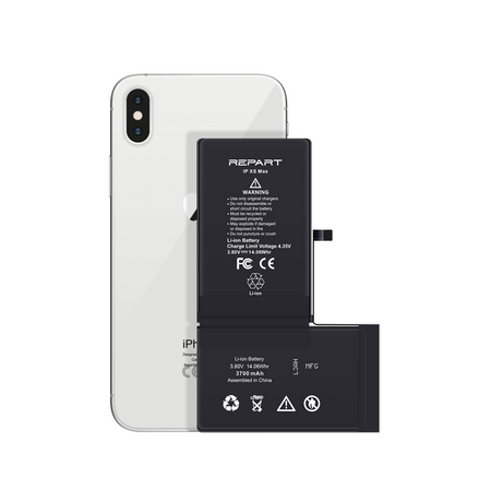 ZESTAW Bateria do Apple iPhone XS Max REPART 3700mAh większa pojemność + narzędzia + uszczelka pod ekran