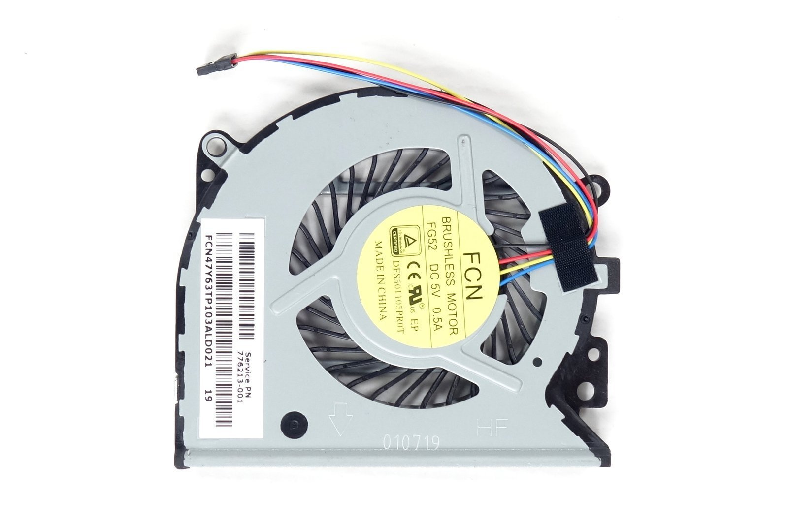 Ventilateur Refroidisseur Pour HP Envy X360 15-u / 13-a - Référence 776213-001 - Neuf Compatible