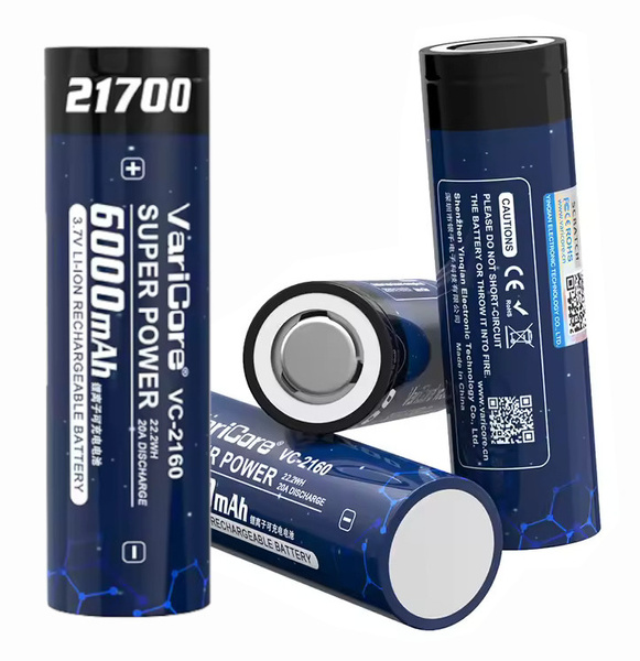 Akumulator bateria ogniwo VariCore VC-2160 21700 Li-ion 3.7V 6000mAh