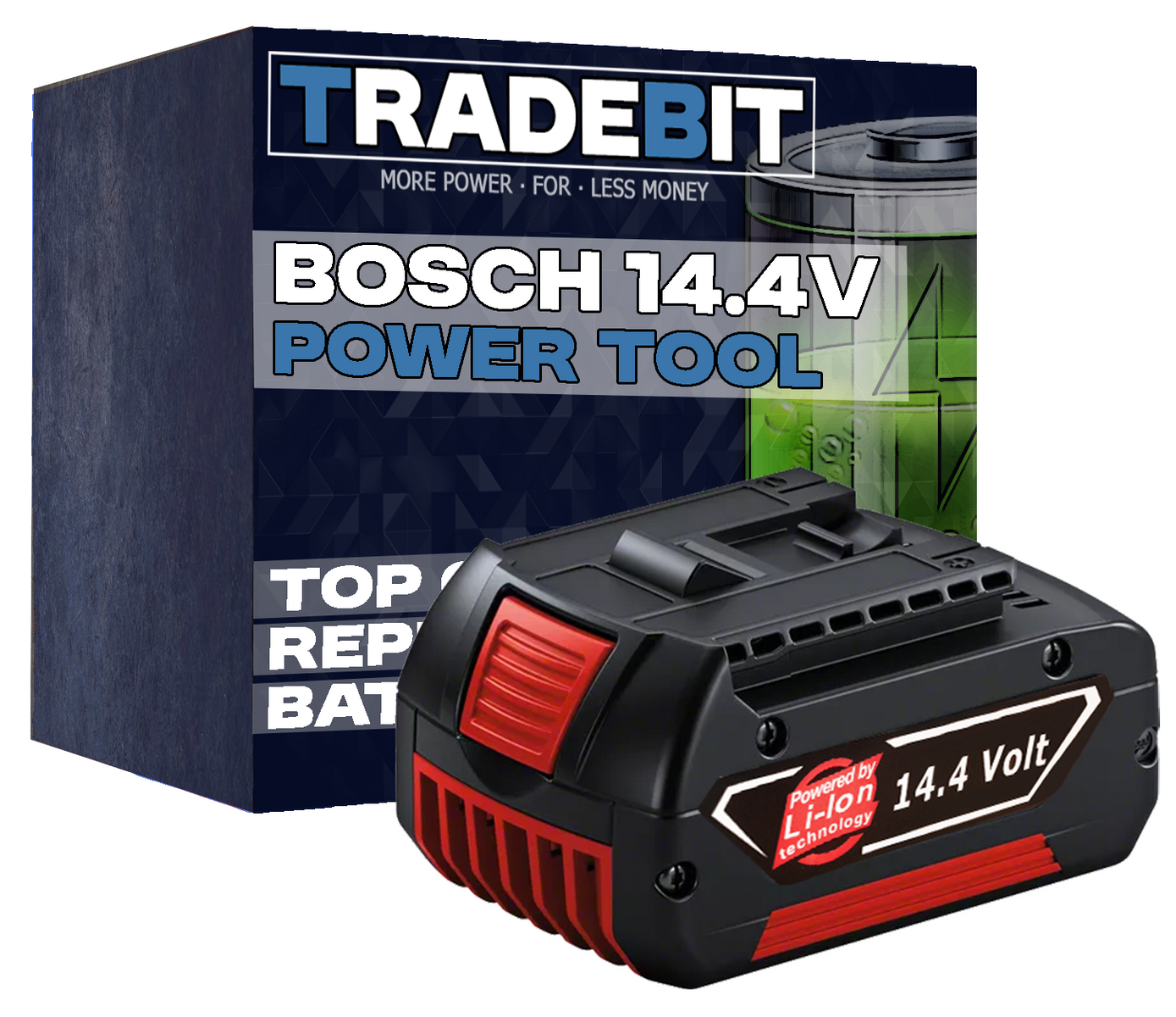 Akumulator do elektronarzędzi Bosch 14,4V PowerTool 57,6Wh 4,0Ah Li-ion