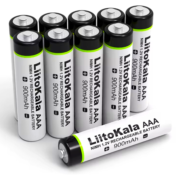 Akumulator akumulatorki Baterie LiitoKala AAA R3 1.2V 900mAh Ni-MH 4 szt.