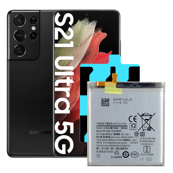Bateria Akumulator do Samsung Galaxy S21 Ultra EB-BG998ABY 4855 mAh + Taśma