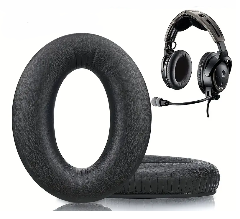 Nauszniki Pady Gąbki do BOSE AVIATION X A10 A20 Czarne