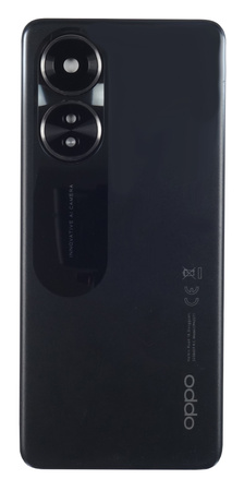 Klapka Baterii Plecki Obudowa do Oppo A58 - Czarna