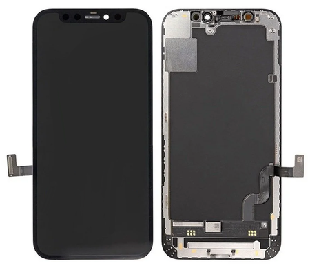Oryginalny wyświetlacz LCD do Apple iPhone 12 Mini Wymieniona szybka BEZ IC