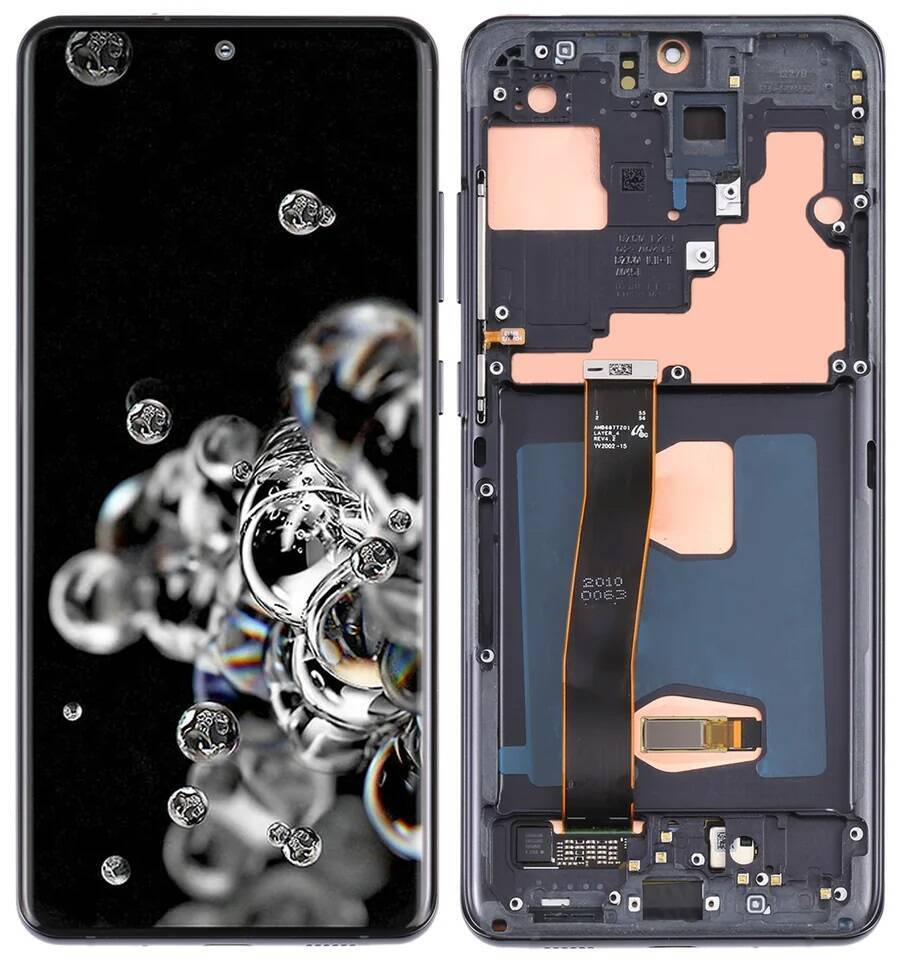 Wyświetlacz LCD + ekran dotykowy Samsung Galaxy S20 ULTRA 5G G988 G988B Ramka