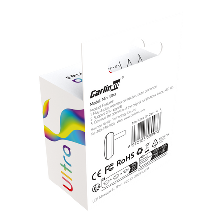 Adapter Bezprzewodowy Carlinkit Mini Ultra 2 USB USB-C CarPlay Android Auto