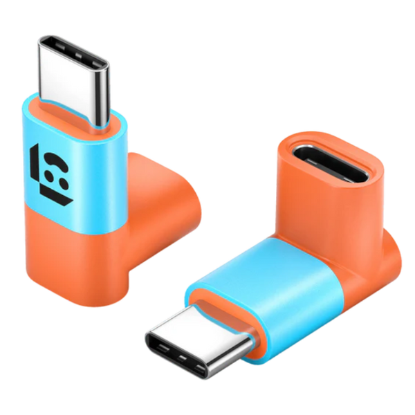 2x Kątowe Złącze USB-C JSAUX 90° Stopni do Steam Deck Rog Ally Switch PS5