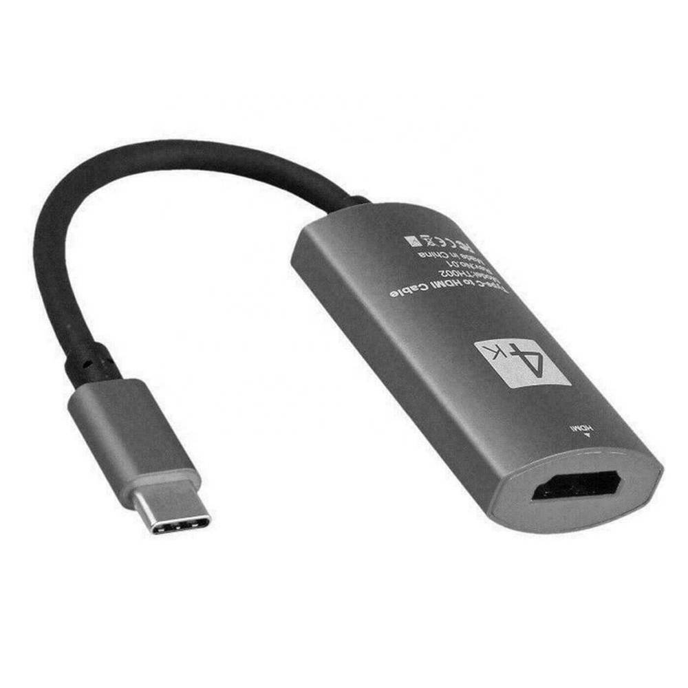 Kabel przewód adapter USB-C 3.1 TYP C do HDMI 4K MHL 15cm