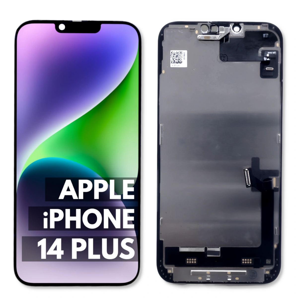 Oryginalny wyświetlacz do Apple iPhone 14 Plus Wymieniona Szybka z taśmą Diagnostic