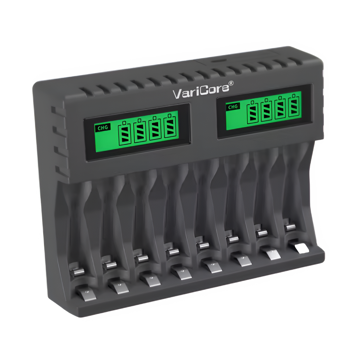Ładowarka VariCore LCD-006 8-kanałowa do akumulatorów AA AAA Ni-MH Li-ion