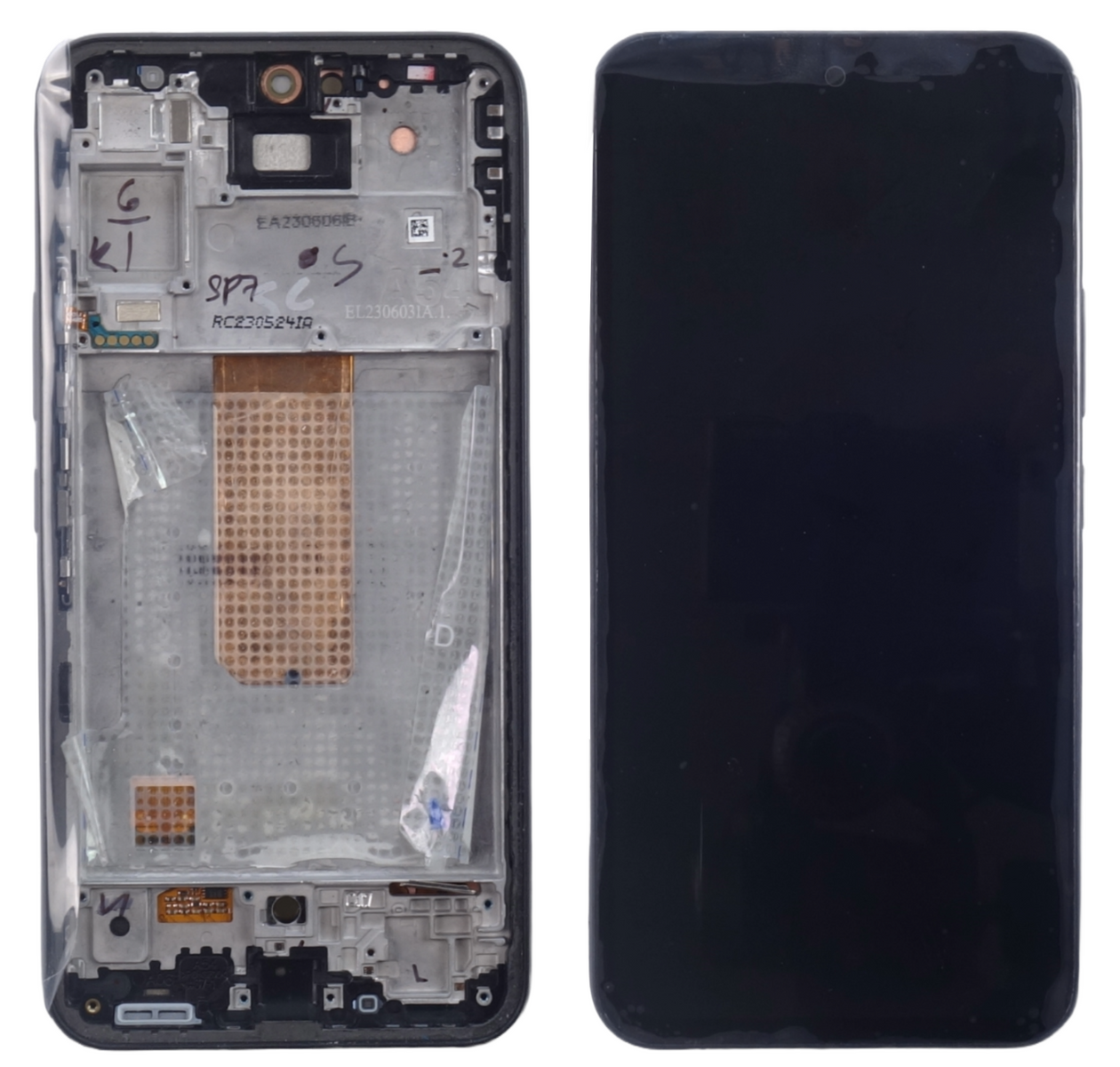 Oryginalny wyświetlacz Ekran dotykowy do Samsung Galaxy A54 (SM-A546) Ramka Regenerowany (REF)