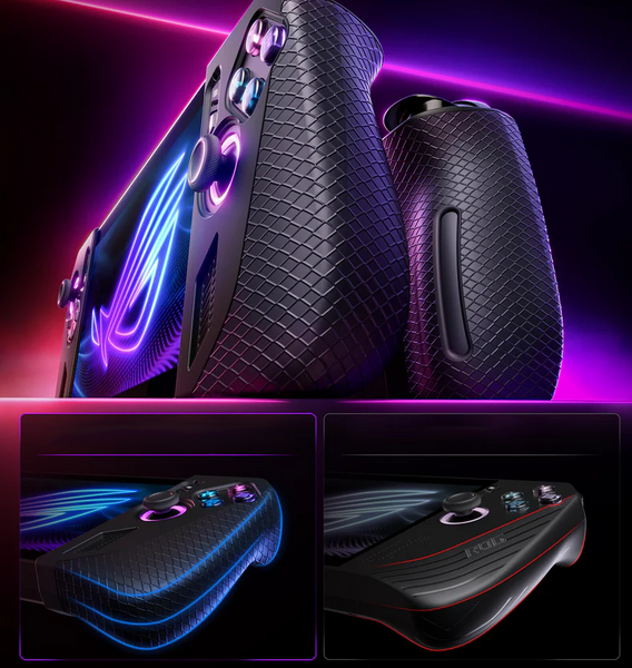 Osłona Etui Sylikonowy Grip JSAUX do konsoli Asus ROG Ally X PC0113 Czarny