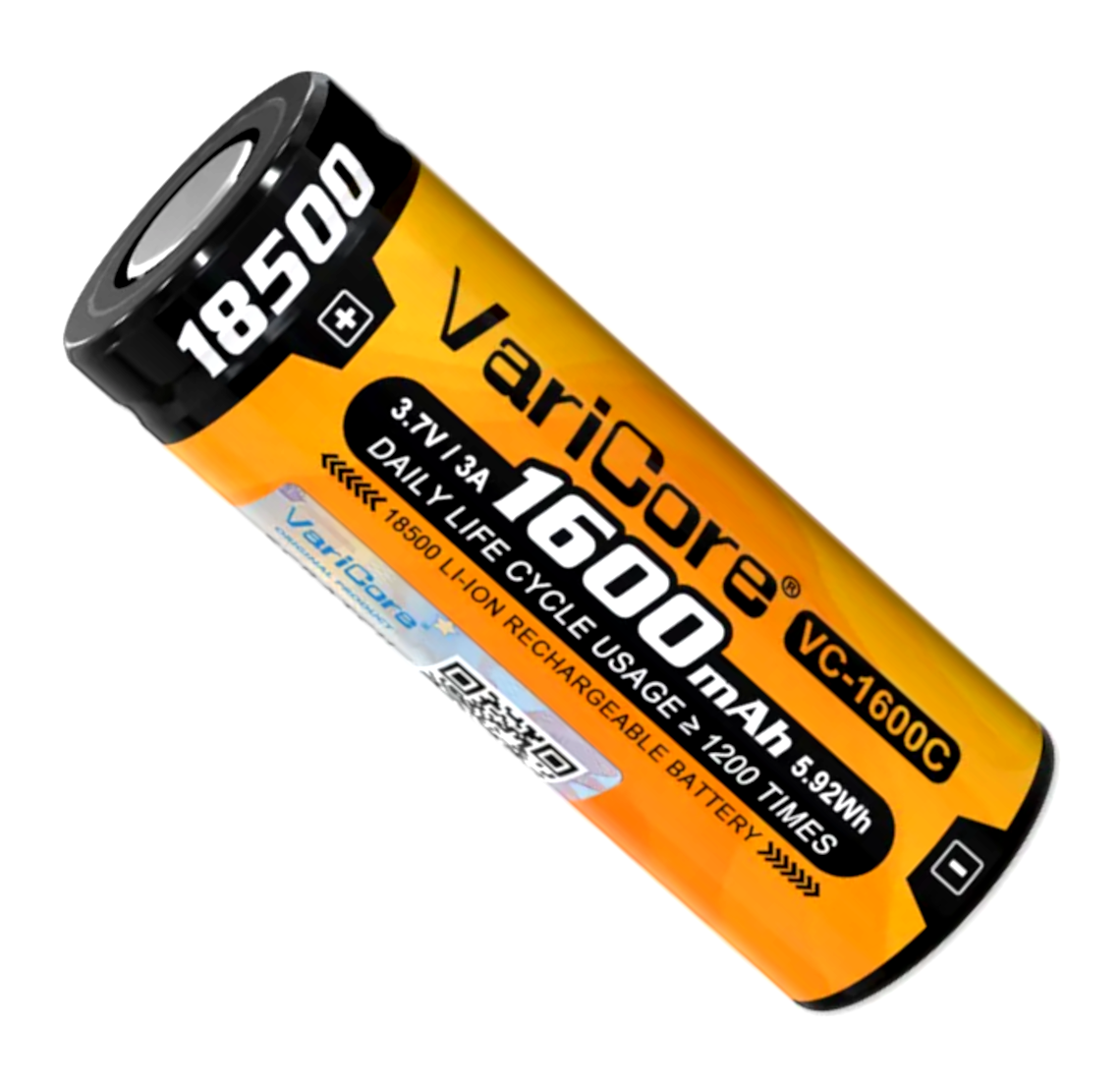 Akumulator bateria ogniwo VariCore VC-1600C 18500 Li-ion 3.7V 1600mAh
