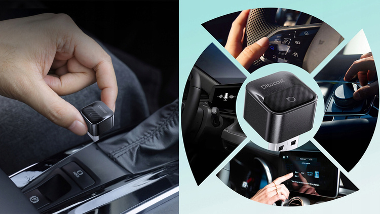 Adapter do Apple CarPlay Android Auto WiFI 6 BT 5.4 Ottocast Mini Core