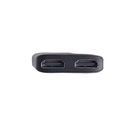 Adapter Rozdzielacz Stacja HUB USB / USB-C 2x HDMI dla dwóch monitorów