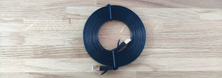 Kabel sieciowy LAN ETHERNET płaski SFTP RJ45 CAT7 15m