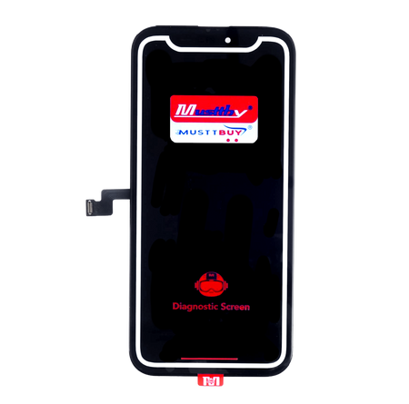 Wyświetlacz do iPhone 15 Pro Max 120Hz SOFT OLED z taśmą Light Sensor Diagnostic