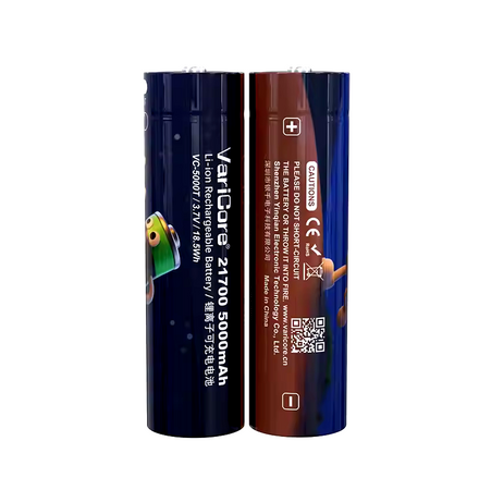 Akumulator bateria ogniwo VariCore VC-5000T Type-C 21700 3.7V Liion 5000mAh