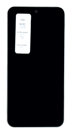 Oryginalny wyświetlacz Ekran do Samsung Galaxy A54 SM-A546 Ramka Srebrna (Demontaż)