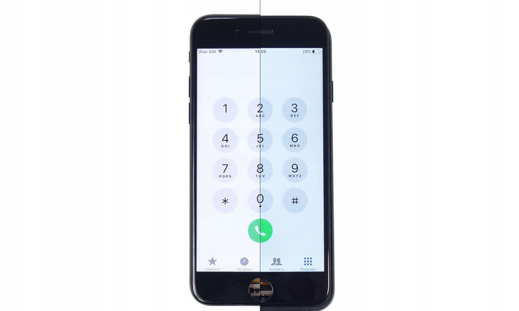 Wyświetlacz PREMIUM do Apple do iPhone 7 Plus biały