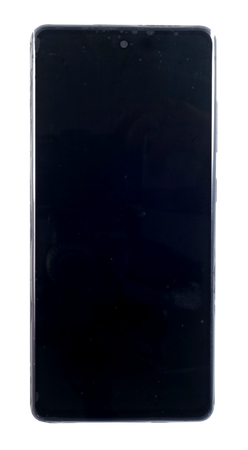 Oryginalny wyświetlacz LCD do Samsung Galaxy S20 FE G781 Niebieska Ramka Regenerowany (REF)