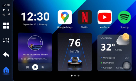 Ottocast P3Lite 4/64GB Bezprzewodowy Carplay Android Auto SIM TF Mini HDMI