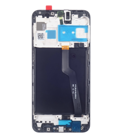 Oryginalny wyświetlacz LCD + ekran dotykowy Samsung SM-A105 Galaxy A10 (IPS) Ramka czarna
