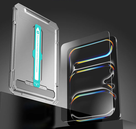 2x Szkło hartowane z aplikatorem do iPad 11 Pro 2024 / IPad Pro 11 2025