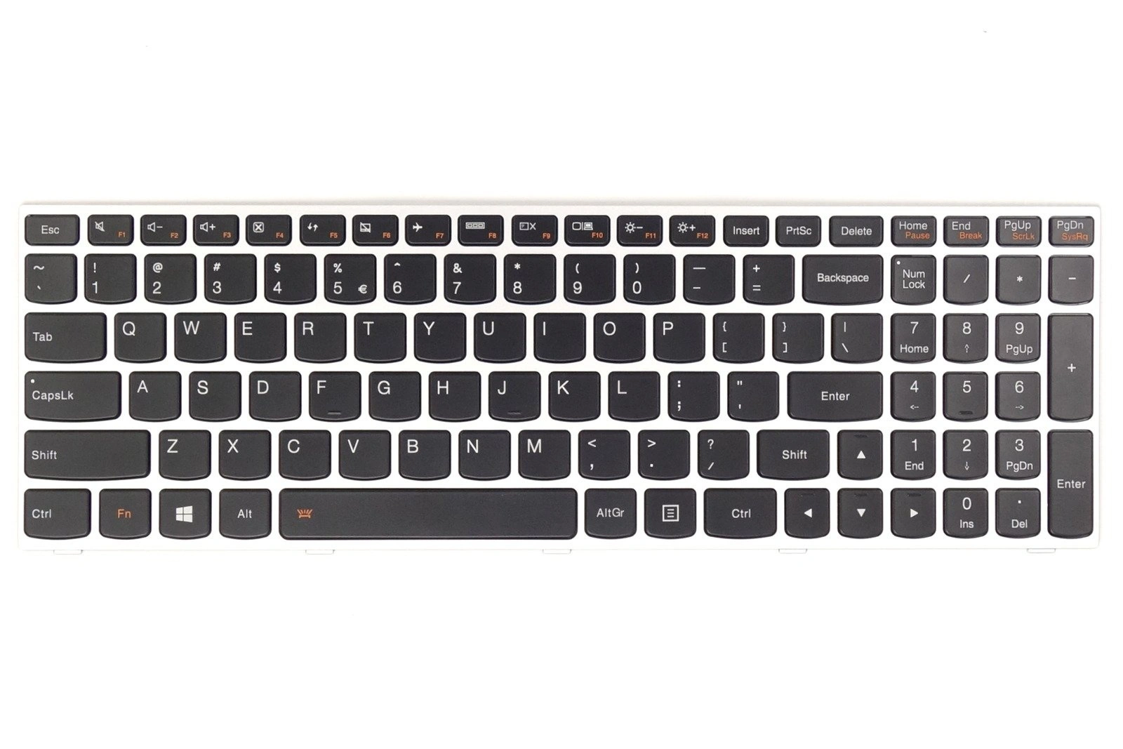 Klawiatura do laptopa Lenovo Ideapad Z51-70 500-15ISK 500-15ACZ Podświetlana LED