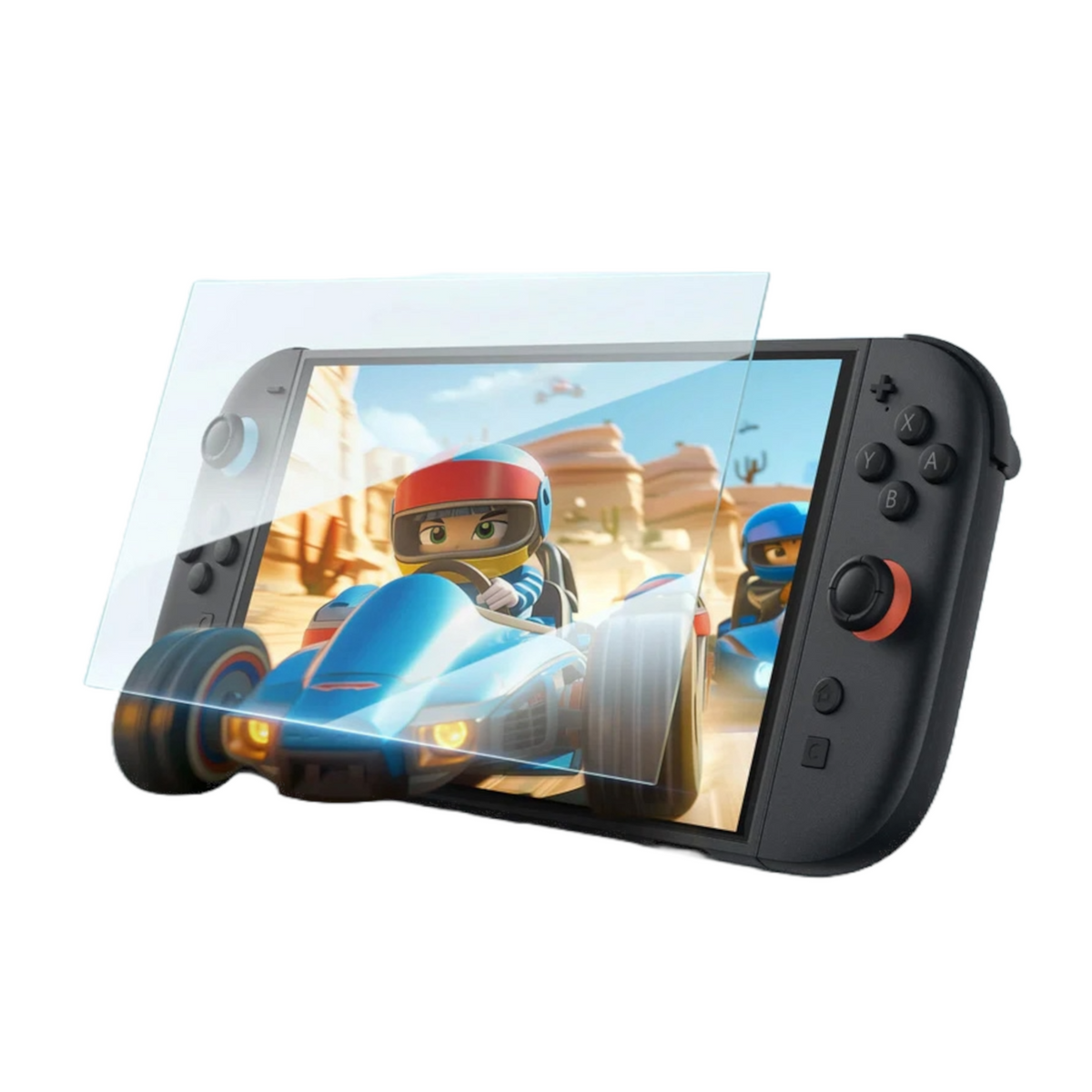 Szkło hartowane ochronne anty-odblaskowe 9H JSAUX 2szt do NINTENDO SWITCH 2