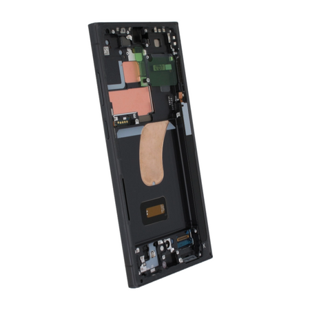Oryginalny Wyświetlacz do Samsung Galaxy S23 Ultra SM-S918 GH82-30465A GH82-30466A GH82-30467A Czarny Korpus