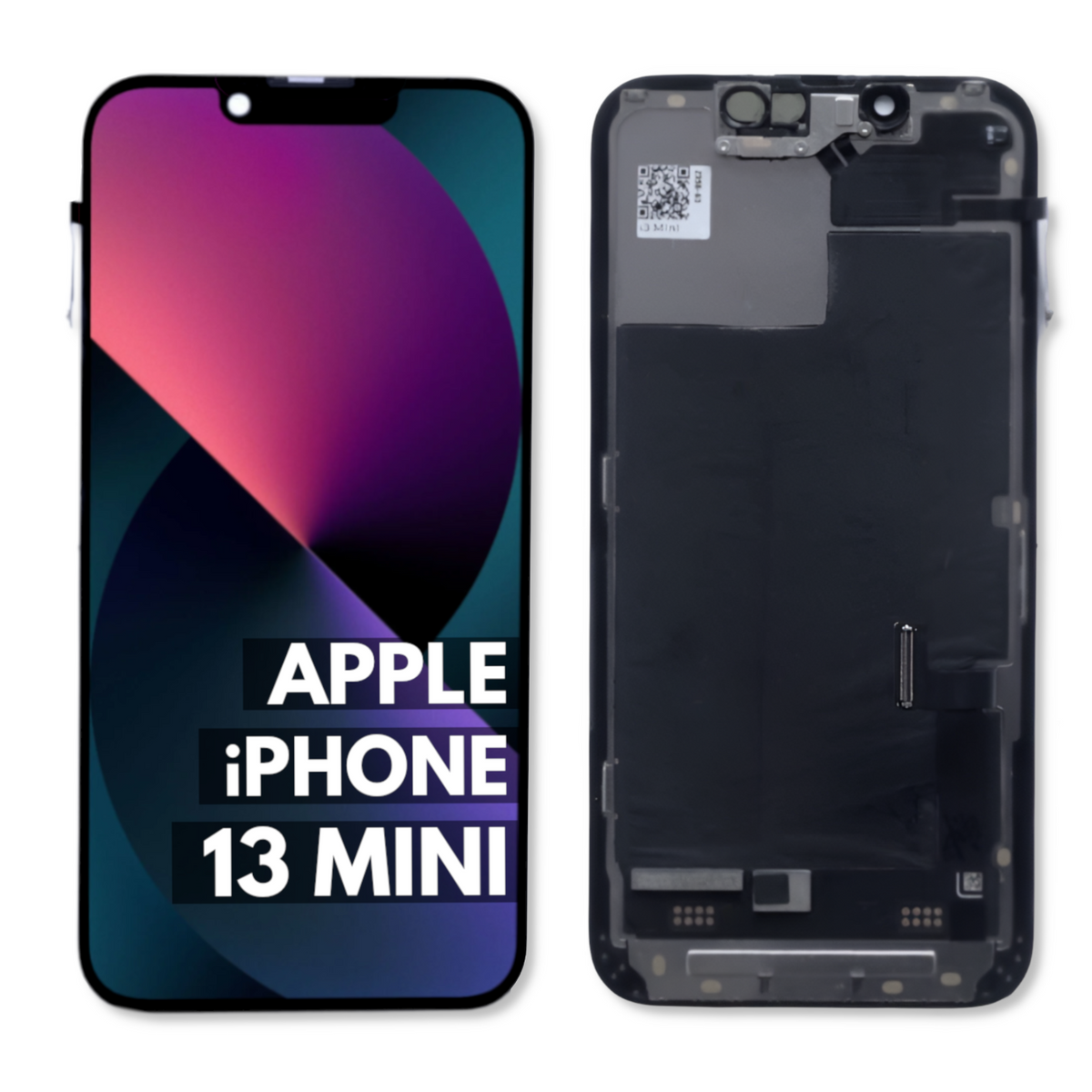 Oryginalny wyświetlacz do Apple iPhone 13 Mini Wymieniona Szybka z taśmą Diagnostic