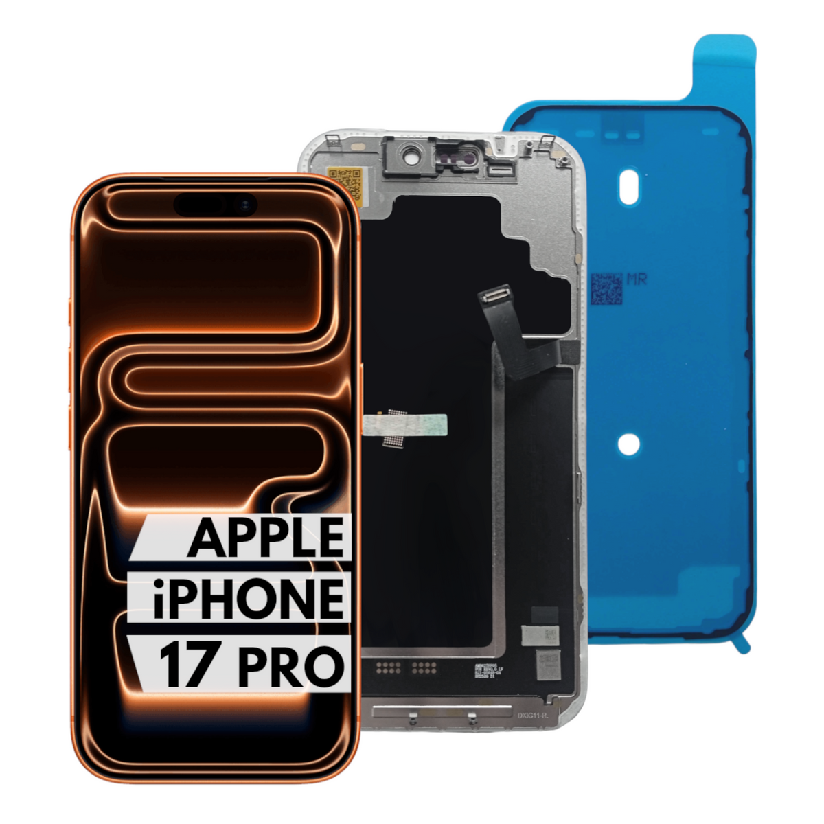 Wyświetlacz Ekran LCD Soft OLED do Apple iPhone 17 Pro 120Hz IC REMOVABLE