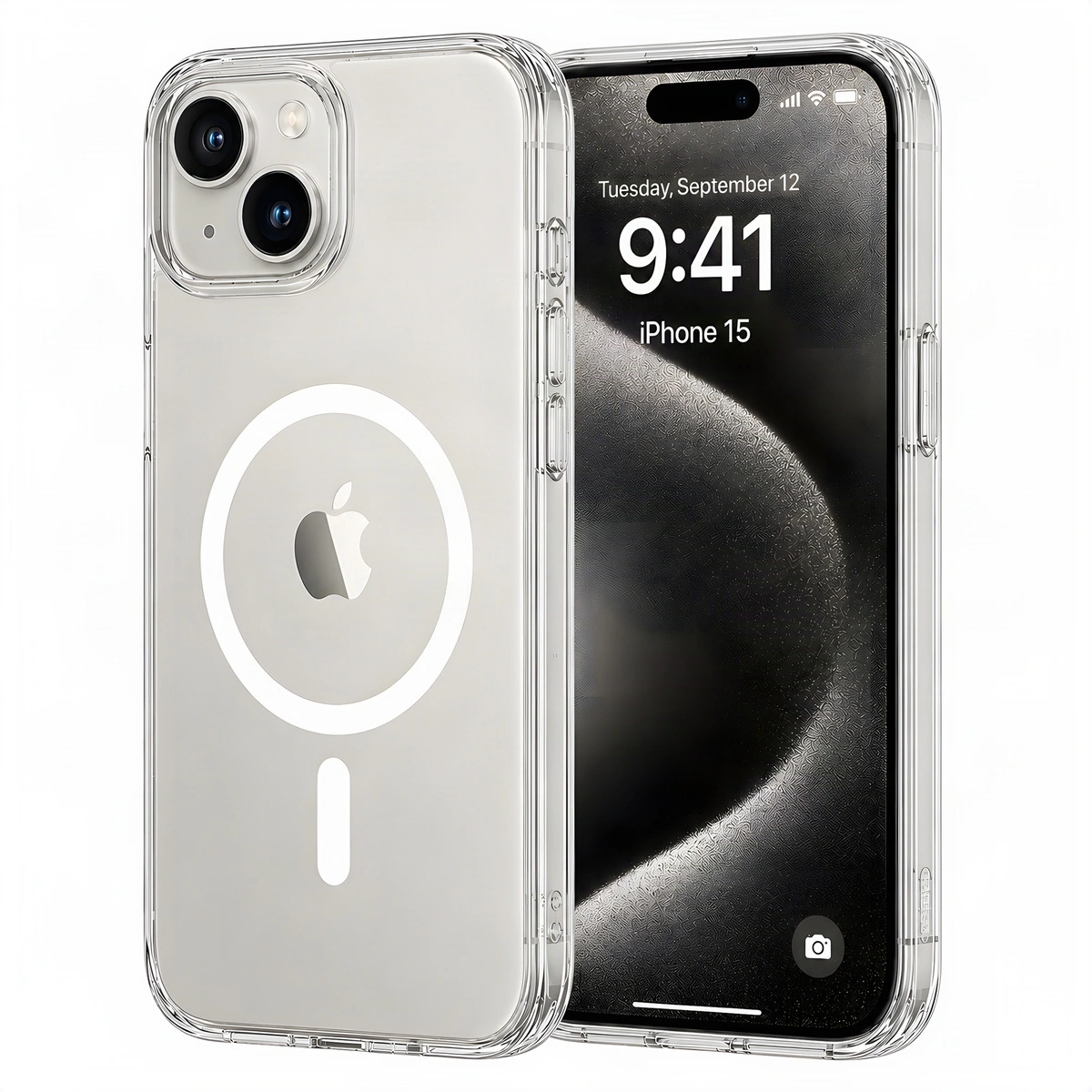 Etui Plecki Bezbarwne Magnetyczne MagSafe do Apple iPhone 15 Clear Case