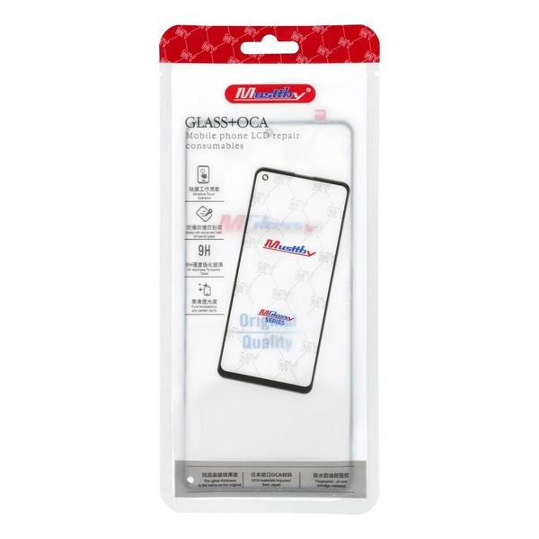 Szybka Szkło Wyświetlacza MUSTTBY z OCA do Samsung Galaxy S10 SM-G973