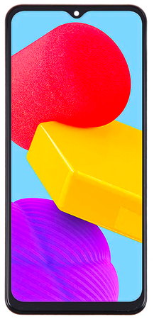 Oryginalny wyświetlacz LCD + ekran dotykowy Samsung SM-M135F Galaxy M13 (IPS) Ramka czarna